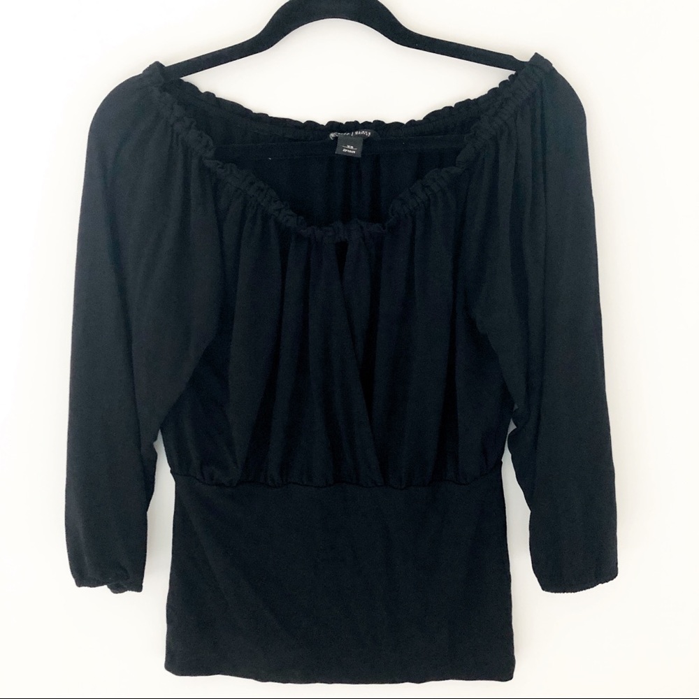 White House Black Market Off the Shoulder Top XS